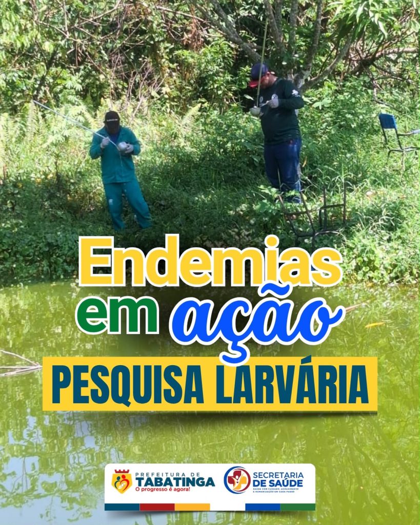 Saúde Realiza Pesquisa Larvária contra Malária no Bairro COMARA